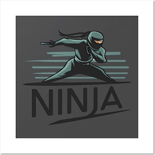 Ninja Design Posters and Art